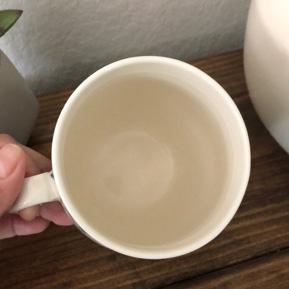 Anthropologie S Monogram Floral Mug - Picture 4 of 4